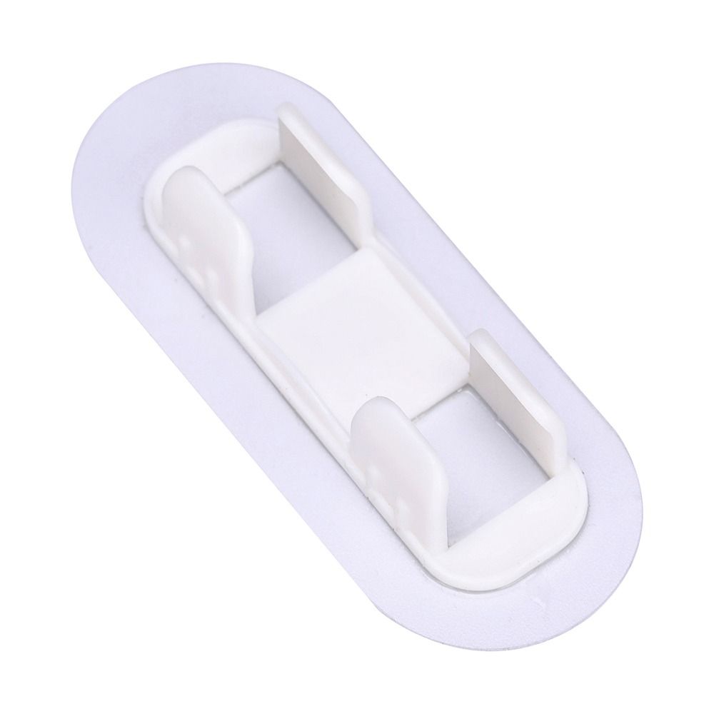 Drain Pipe Clip - 5 個のプラスチックパイプクランプフックケーブルクリップパイプサポート配線ホースクランプ自己粘着ファスナー排水管ホルダー