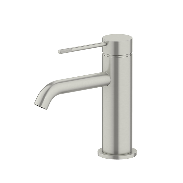 Basin Mixer Cartridge - 新デザインのセラミックカートリッジ式、ブラッシュドゴールド仕上げの真鍮製洗面台用混合水栓