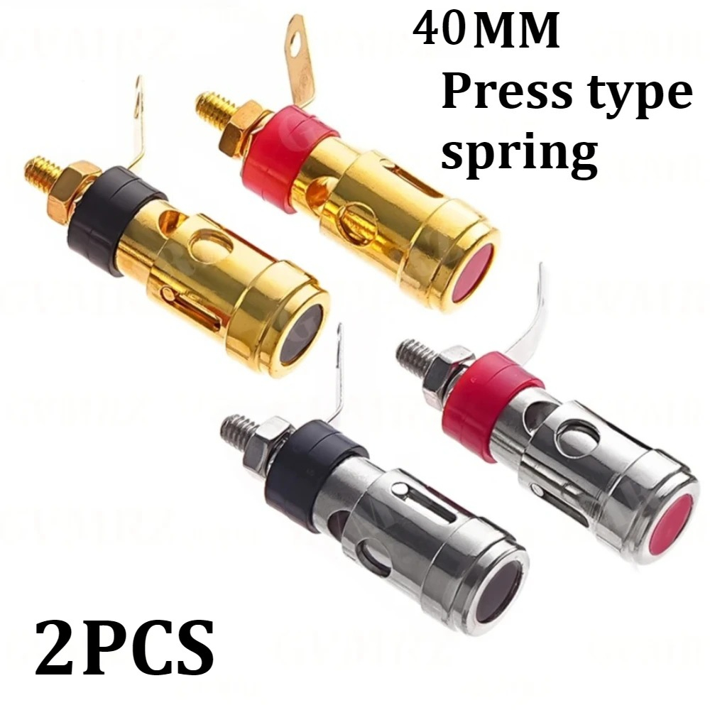2個入り アンプ端子 40mm コネクター バインディングポ - Push Fit Connector のレビューと価格