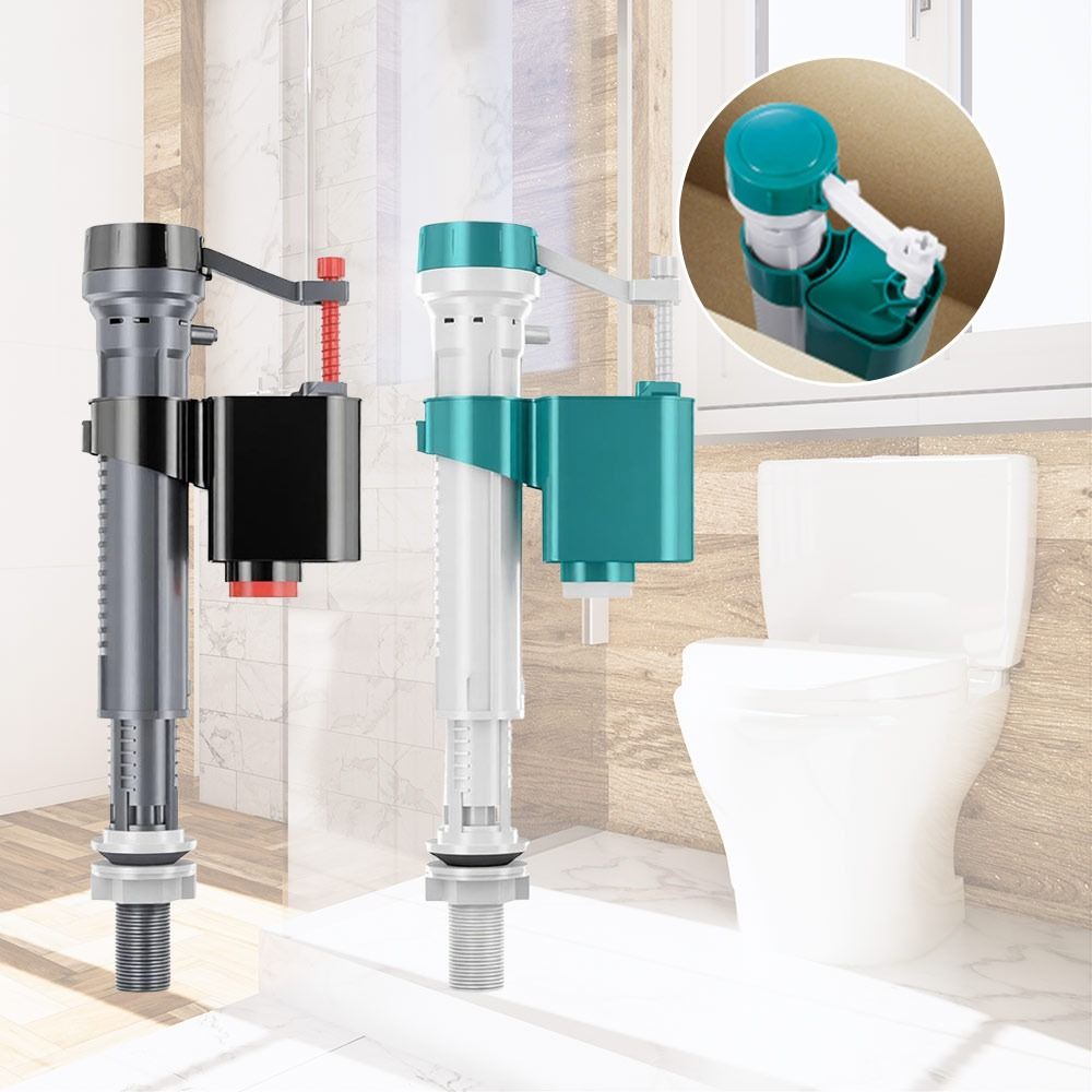 調整可能なトイレタンク給水弁交換用デュアルフラッシュ入水弁サ - Toilet Fill Valve のレビューと価格