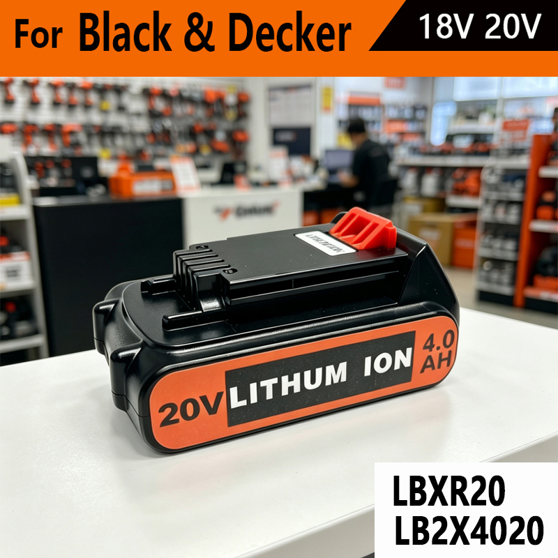 大容量 8Ah LBX20 ブラック&デッカー 20V バッ - Black+Decker Tool 20V Max のレビューと価格