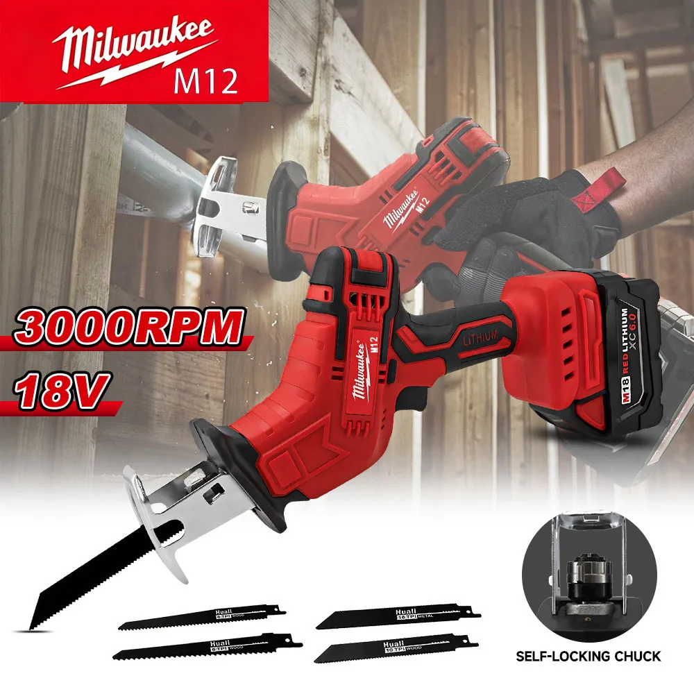 ミルウォーキー M12 18V コードレス ブラシレス レシ - Milwaukee Drill Sawzall のレビューと価格